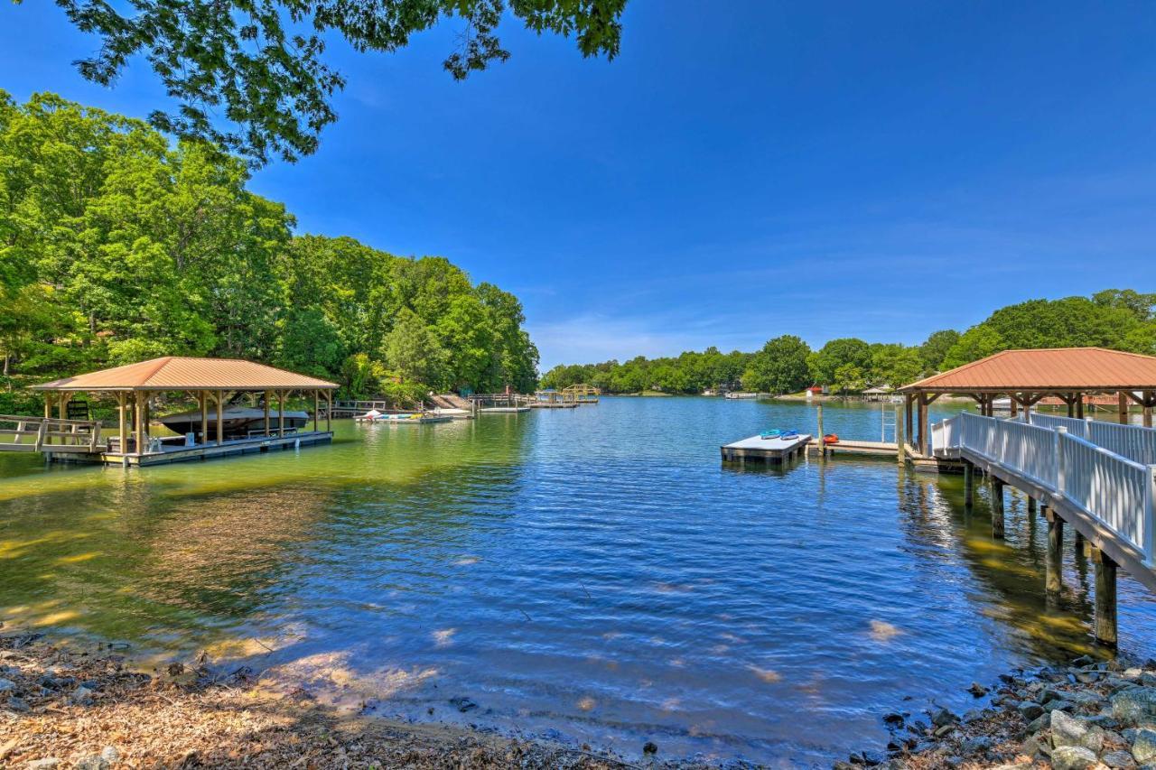 Lake Norman Retreat With Dock About 1 Mi To Marina! Mooresville Eksteriør bilde